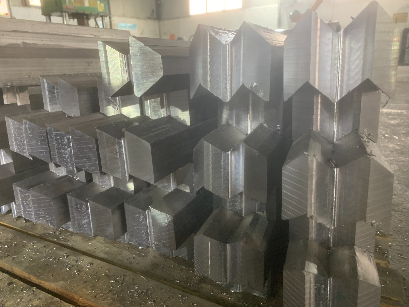 潮州矩形铅砖的互锁能力